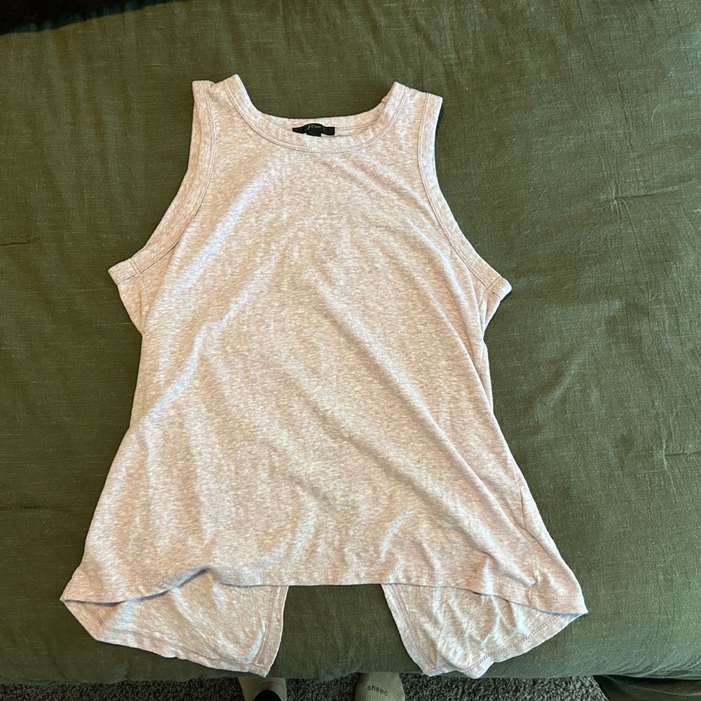 Light purple heathered tank